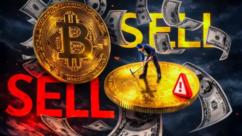 Bitcoin Sell-Off Begins as Miners Sell Over 15,000 BTC in Q1 2026