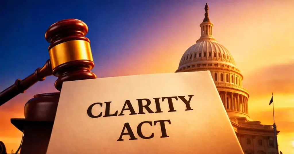 CLARITY Act Latest News: Coinbase Says Markup Could Come This Month and Floor Vote in May