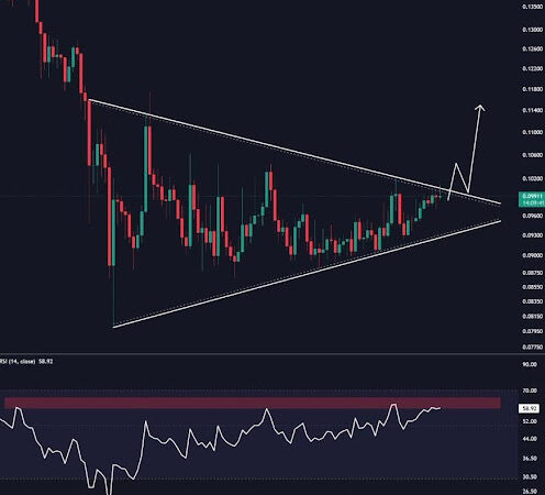 Dogecoin Compression Nears End: Big Move Brewing In Either Direction