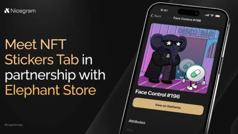 Nicegram and Elephant Store Introduce a New Framework for Digital Collectibles