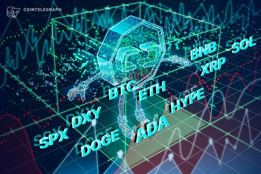 Price predictions 4/6: SPX, DXY, BTC, ETH, BNB, XRP, SOL, DOGE, HYPE, ADA