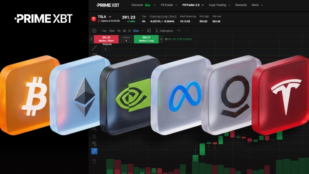 PrimeXBT, Crypto and TradFi: From Crypto to Tesla, Trading Innovation With Crypto Capital