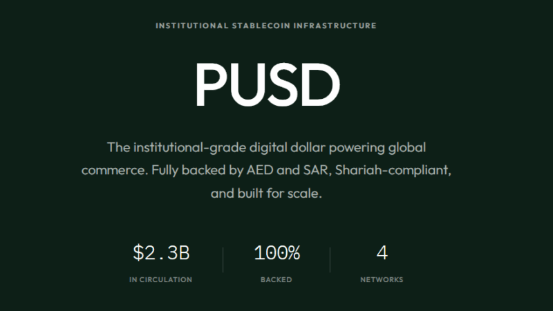 Shariah-Compliant Stablecoin PUSD Moves Into MidEast Institutional Arena