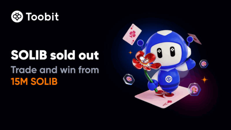 SOLIB Launchpad Sells Out in 30 Minutes on Toobit; a 15M SOLIB Trading Campaign Underway