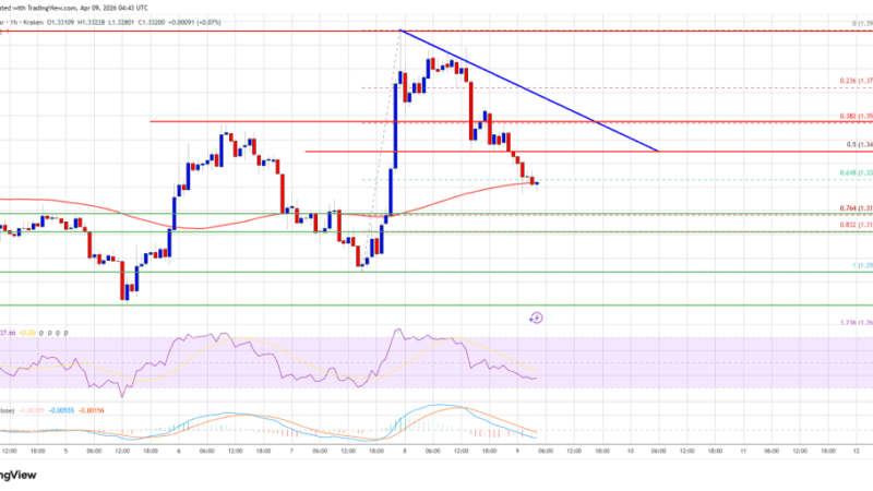 XRP Price Reversal at $1.40, Gains Wiped as Bears Return