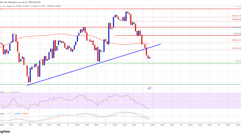 XRP Price Revisits Support Range, Make-Or-Break Moment For Bulls