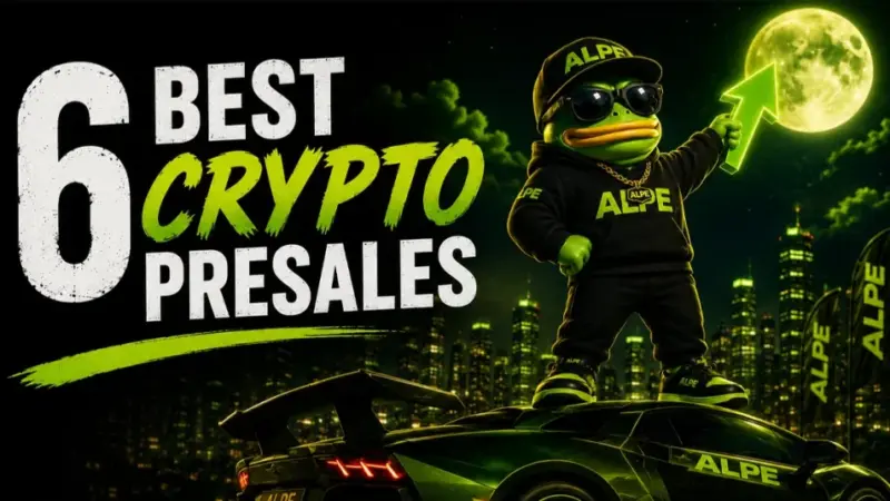 6 Best Crypto Presales as AlphaPepe Leads While ETH, SOL and XRP Funds Pull Fresh Capital