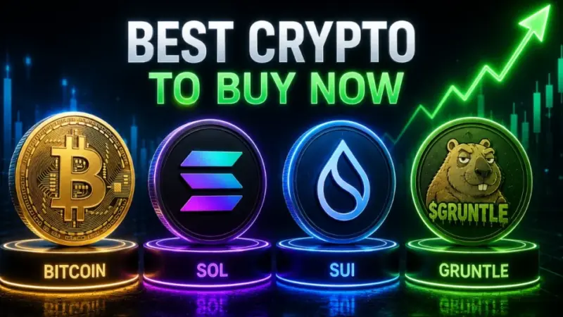 Best Crypto to Buy Now: $GRUNTLE Hits $104k as SUI Rallies 6.6%