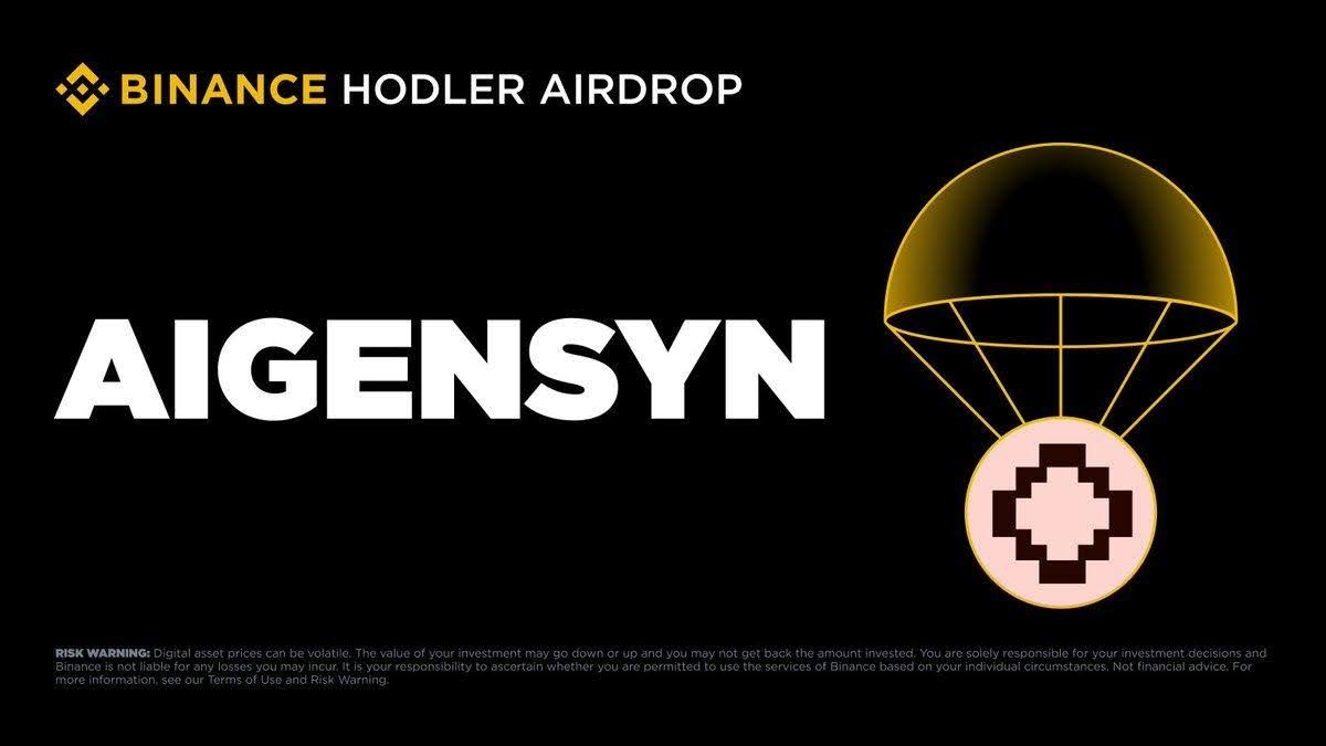 Binance Unveils 100M AIGENSYN Airdrop – An AI-Crypto Project Debuts With 10B Supply