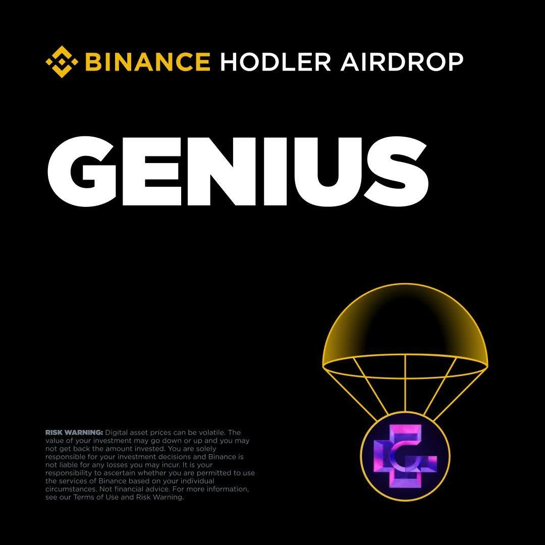 Binance Unveils 10M GENIUS Token Airdrop