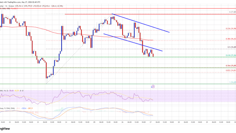 Bitcoin Price Downtrend Gains Pace, Recovery Hopes Continue To Fade