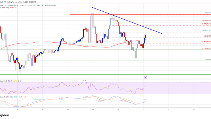 Bitcoin Price Recovery Gains Pace, Can Rally Momentum Return?