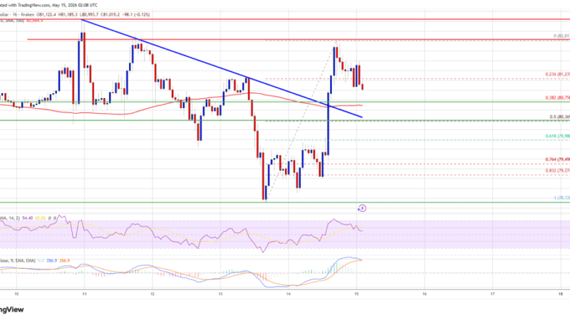 Bitcoin Price Spikes Higher, But Consolidation Pattern Remains Intact