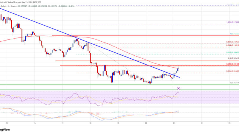 Dogecoin (DOGE) Faces Fresh Downside Risk, Sellers Stay Aggressive