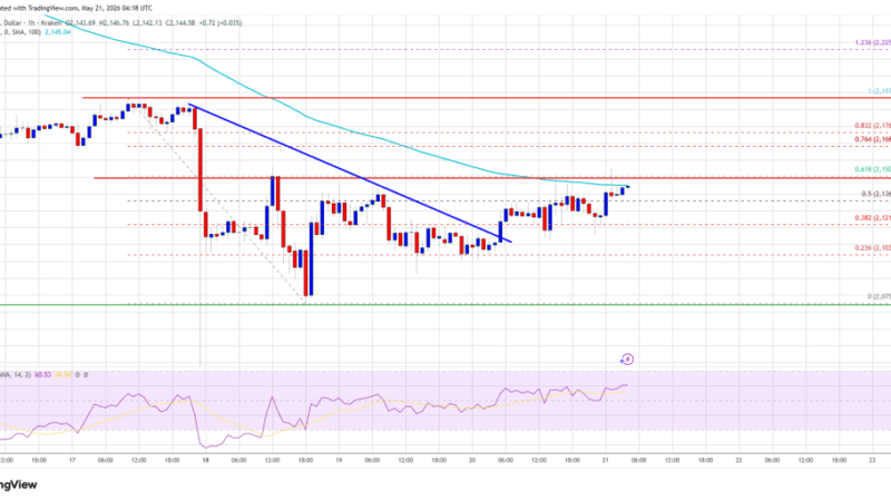Ethereum Price Encounters Fresh Resistance, Bulls Lose Some Momentum