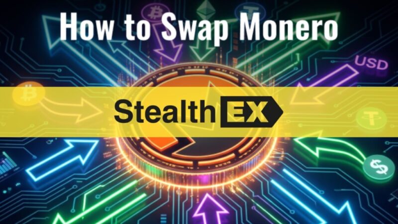 How to Swap Monero (XMR) on StealthEX