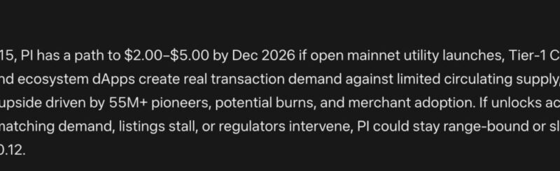 Mark Zuckerberg New META AI Predicts PI Coin Price by End of 2026