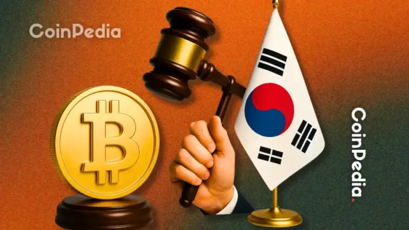 South Korea Crypto Trading Volume Drops Sharply Against Stock Market