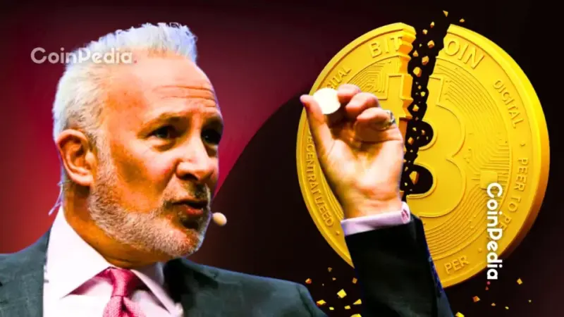 Strategy’s Stock-To-Bitcoin Model Is Among Three Falling Debt Dominos: Peter Schiff
