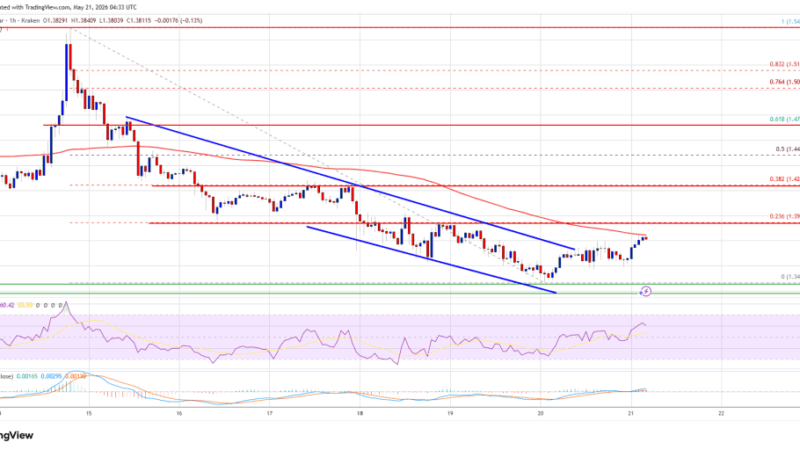 XRP Price Rebound Faces Trouble, Downside Pressure Starts Building Again