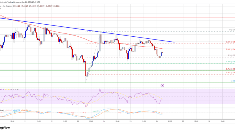 XRP Price Weakness Builds, Traders Brace For Fresh Selloff