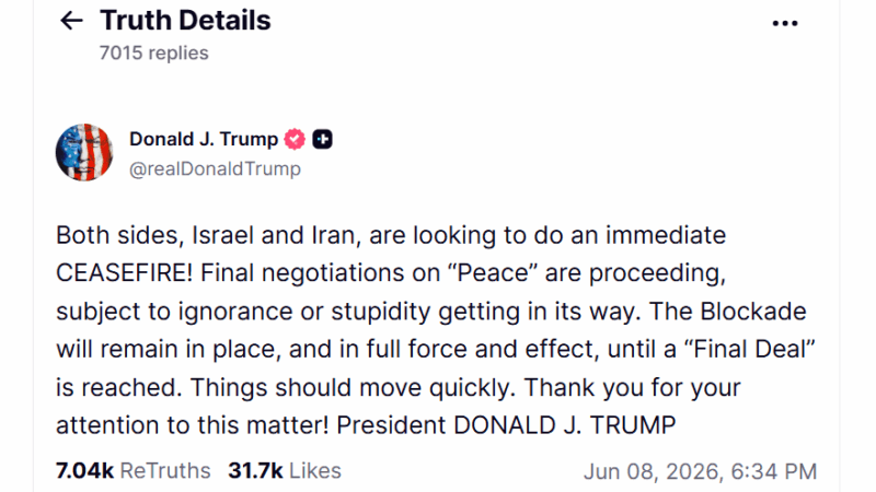 Bitcoin Traders Watching Closely As Trump Hints At Imminent Iran Deal